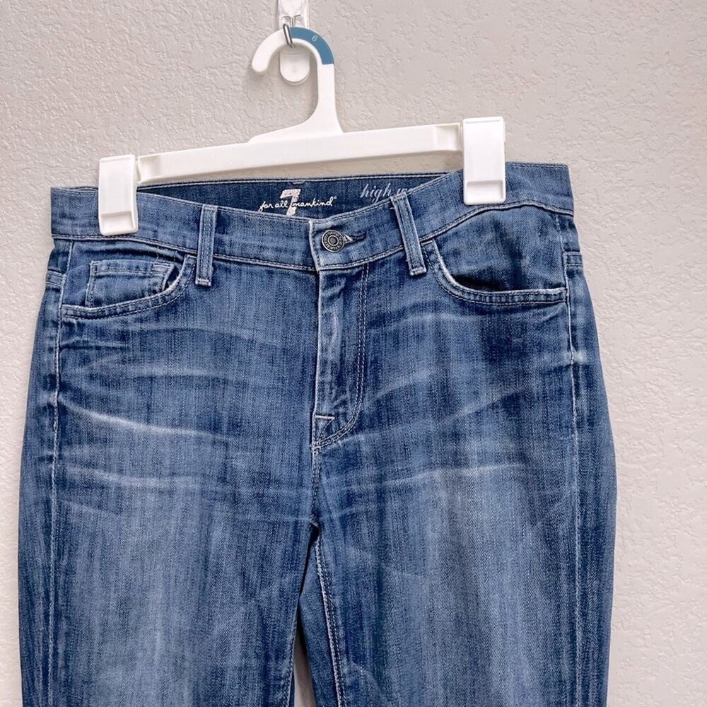 7 For All Mankind Women's High Waist Bootcut Jeans 28 - Picture 2 of 7